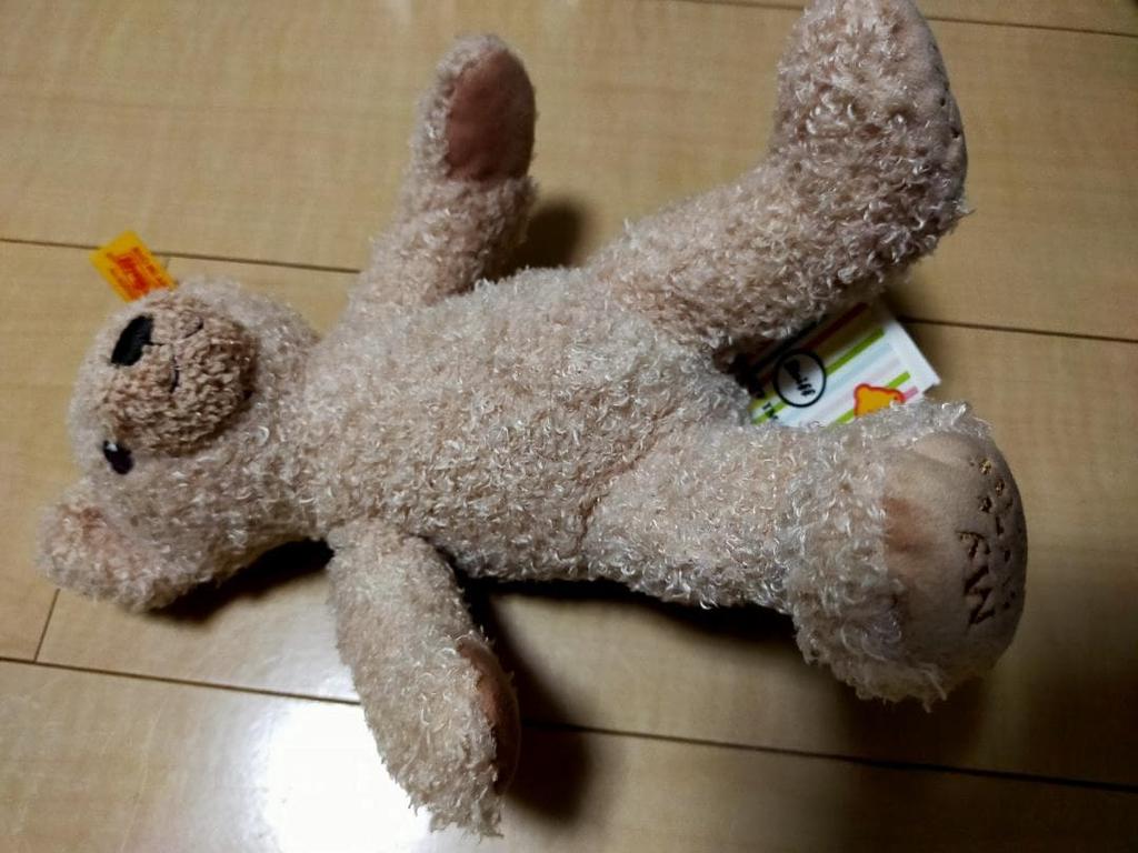 [USED] Steiff Teddy Bear (height Approx. 26cm)