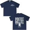 Iced Coffee Funny Print Tshirt Unisex Unisex Vintage Fashion Tshirt Summer Shortsleeved Loose Casual Cotton Tshirts Streetwear