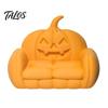 Festive Halloween Home Decor Jewelry Tray, 3D Printed Ghost Pumpkin Couch Shaped Trinket Dish, Party Gothic Small Decorative Dish for Rings