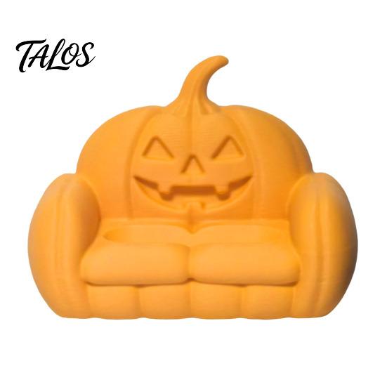 Festive Halloween Home Decor Jewelry Tray, 3D Printed Ghost Pumpkin Couch Shaped Trinket Dish, Party Gothic Small Decorative Dish for Rings
