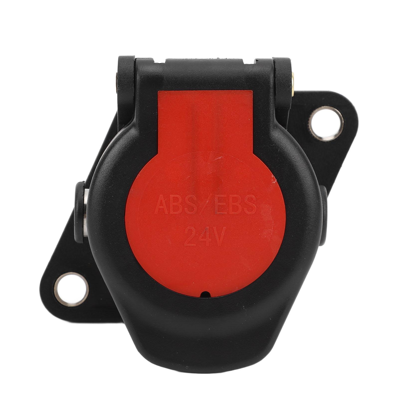 

24V Прицепной разъем 7-контактный Надежное соединение Адаптер проводки Штекерный разъем для RV Каравана Лодки