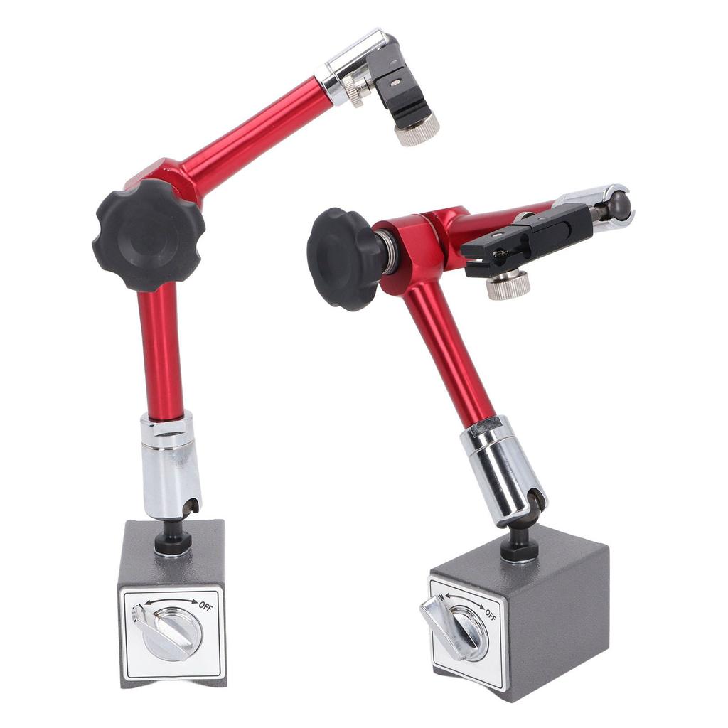 Soporte de base magnética universal ajustable con brazo flexible, brazo hidráulico para dial digital