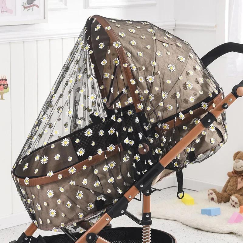 Universal Pram  Baby Sunshades Mosquito Net Buggys Insect Fly Protection Cover for Stroller Pushchair