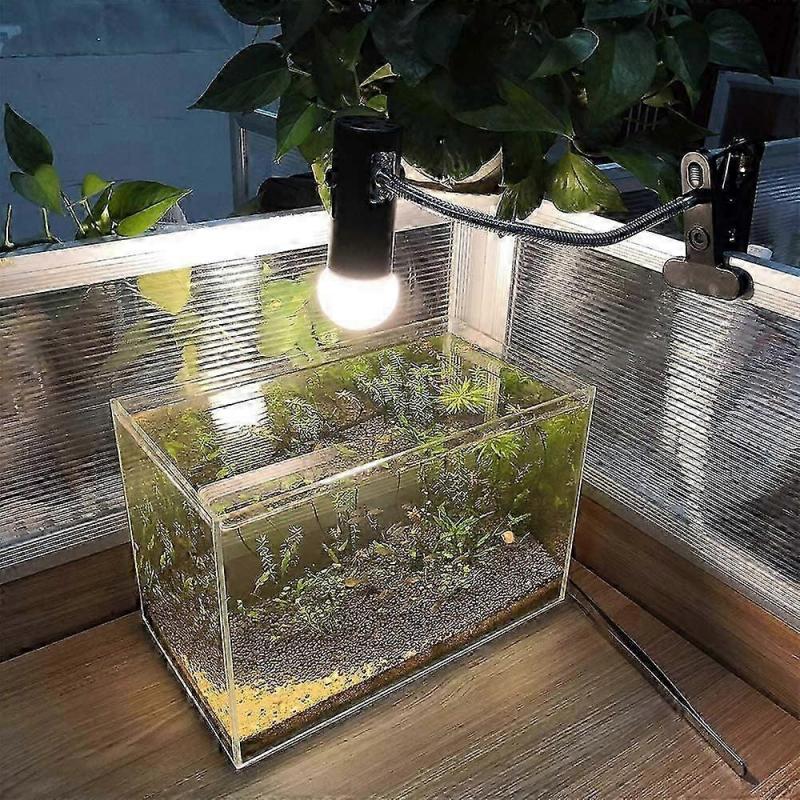 E27 with Clip and 1.8m Cable for Reptile Light (without Bulb)