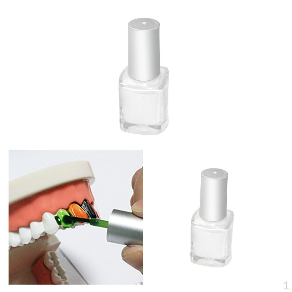 2x 7ml White Nontoxic Colored Tooth Paint Makeup Pigment &for Party Cosplay