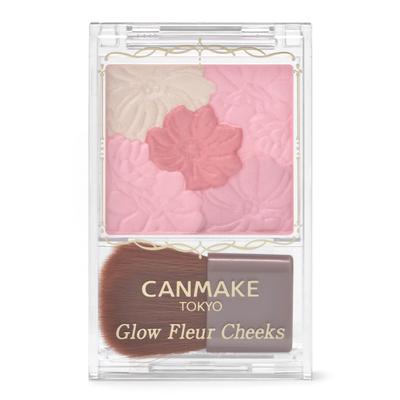 Glow Fleur Cheeks 17 Strawberry Milk Fleur Powder Cheek Pink Gloss Transparent