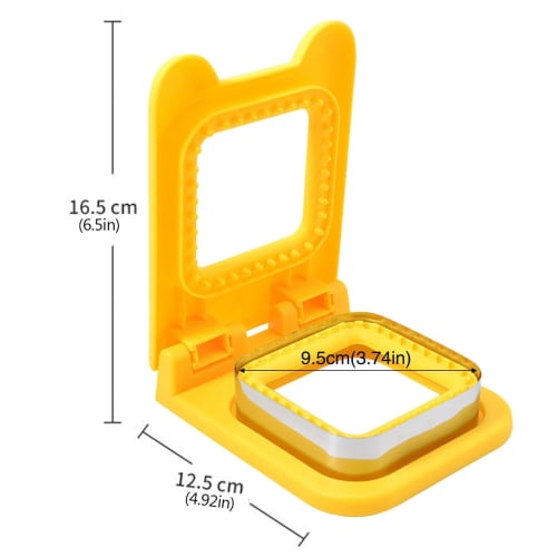 Sandwich Mold, Sealer, Sandwich Cutter Press, Square, Quick Cooking, Bento Making, Homemade Bento Sandwiches, Bread Making Tool, Sandwich, Bread Cutte