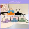 High-end Color Block Street Style Pu Crossbody Bag For Women Spring Shoulder Bag