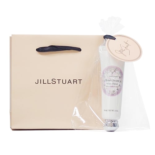 [wrapped] jill stuart hand cream white floral 30g hand care department store cosmetics birthday anniversary mothers day present gift women popular s