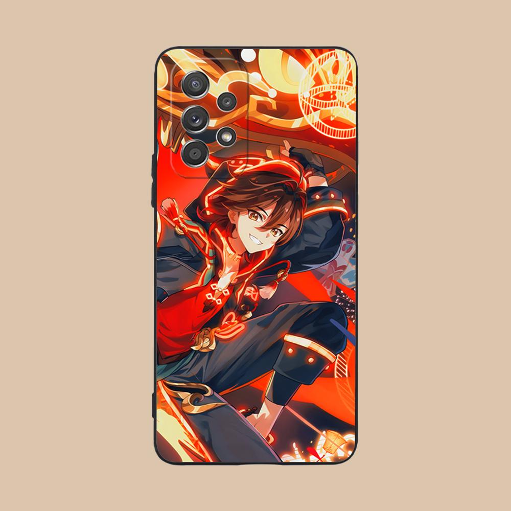 Game GI Gaming Mobile Phone Case for Samsung Galaxy A56 55 54 53 52 51 36 35 34 23 16 15 5G Colorful Cover Pretty Cover Luxury