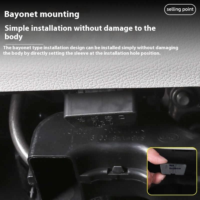 For BYD Song Plus DMI Seal U Sealion 6 Car OBD Interface Protector Cover Dust Water Interior Modification Car accessories