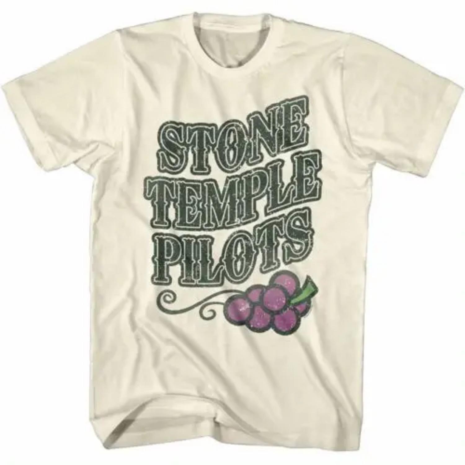 Stone Temple Pilots Grapes Men s T-Shirt Alt Rock Band S чёрный