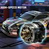 1:43 Scale 4WD RC Remote Control Mini Racing Car Model Set 2.4G Drift Led Lights High-Speed Sports Vehicle AE86 Kid Adults Toys