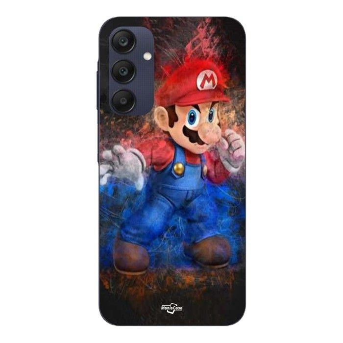 Coque Pour Samsung galaxy A25 Super Mario bros jeux Maniacase