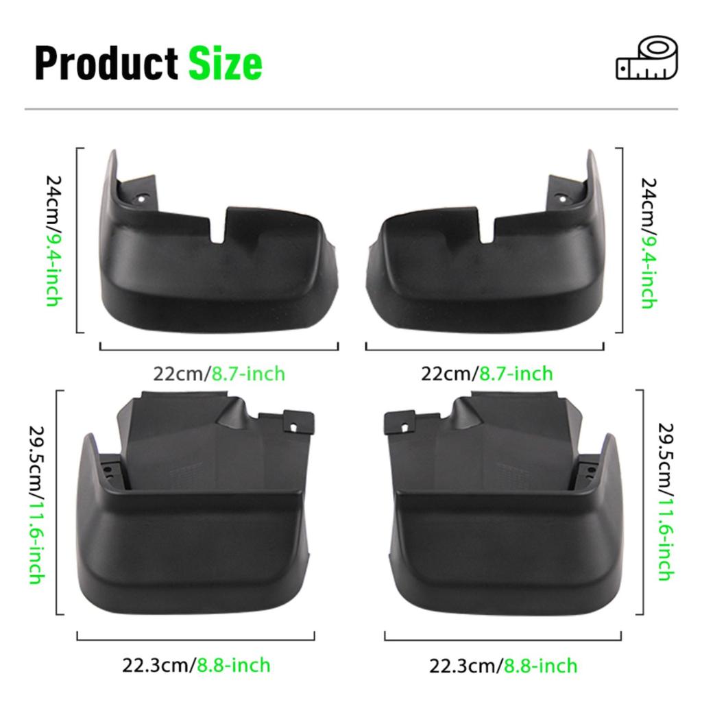 4 BUC Apărători de noroi auto Apărători de stropire Apărători de noroi Apărători de noroi auto Compatibil cu Honda Civic 2006 2007 2008 2009 2010 2011 Sedan