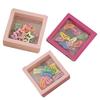 10Pcs Girl Hairpins Macaron Color Star Bone Heart Shape No Sharp Edges Secure Hold Hair Pins with Storage Box
