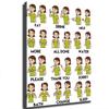 Sign Language Poster Baby Sign Language Education Poster Wall Painting Canvas Painting Wall Art Poster for Bedroom Living Room Decor Gift
