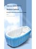 Foldable Inflatable Toddler Bathtub with Pump, Swim and Bathe Enlarged Design for Babies