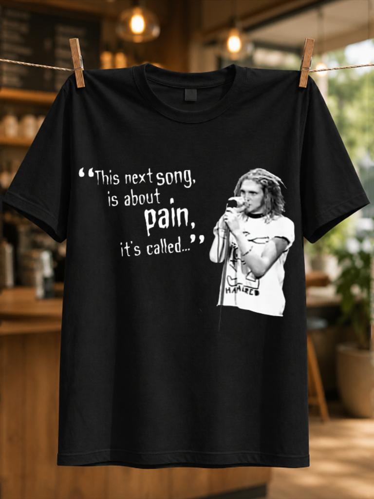 Minimal Graphic Clean Centered Motif With Bold Contrast And Modern Fan Lettering Casual Statet Unisex All TShirt