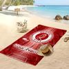 Asciugamano da Spiaggia Personalizzato Stampato Bristol City Logo Calcio Supporto Nome Personalizzato Testo Asciugamano Assorbente Per Sport Viaggio Regalo Speciale