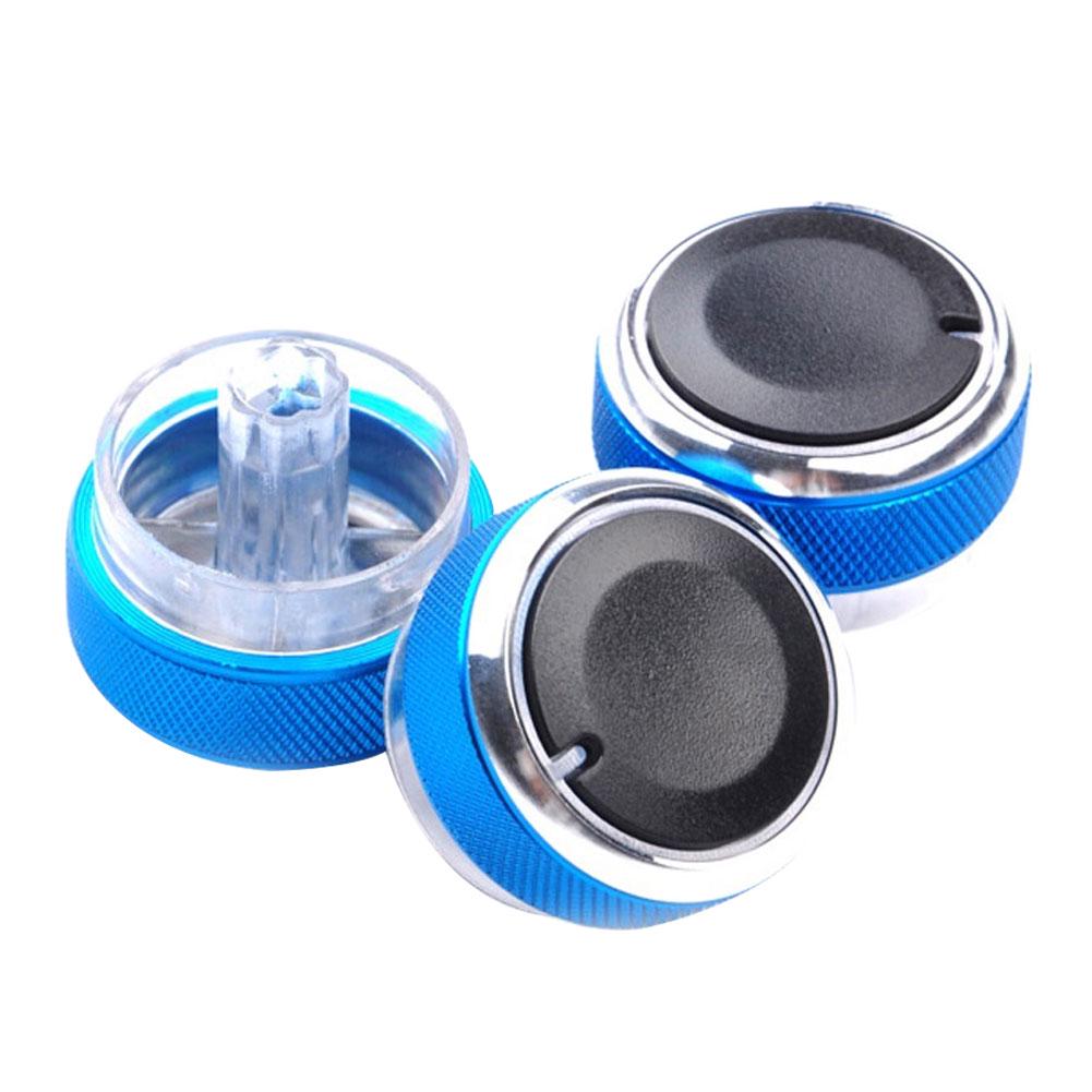 

Автомобильный верх для Ford, 3 шт., ручка автомобильного кондиционера Focus 2 3 Mondeo синий