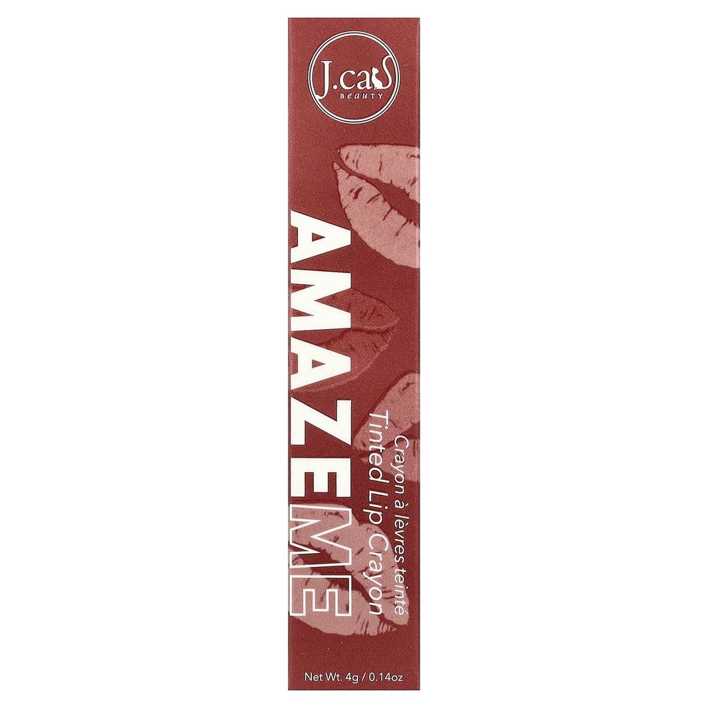 J.Cat Beauty Amaze Me, Tinted Lip Crayon, AMC103 Just the Way You Are, 4g (0.14oz)