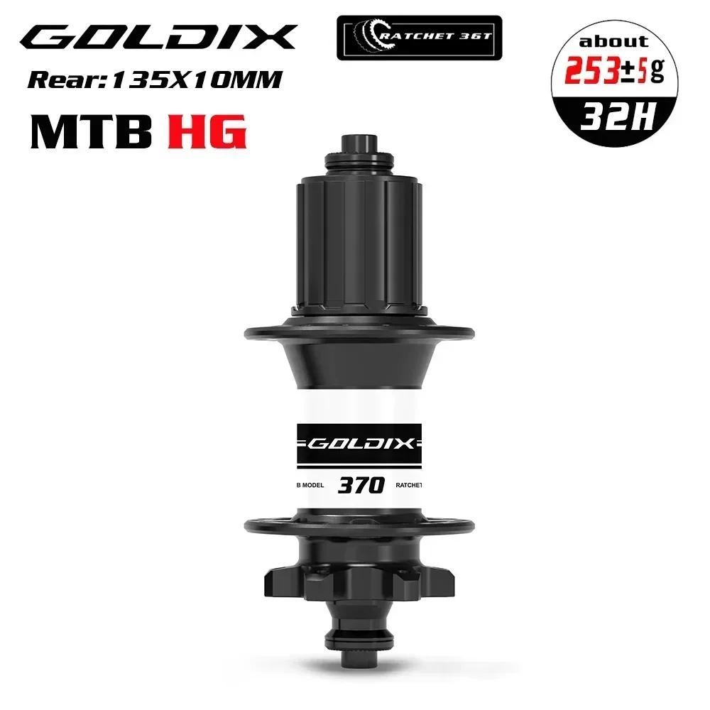 Goldix M370 Boost Cube 32 Holes K7 32-Hole Mtb Thunder Masses Ratchet 36T Cube Pro 7 Noisy Bicycle Mountain Bike Micro Spline