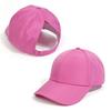 High Ponytail Baseball Cap For Women Fashion Snapback Cap Summer Uv Protection Sun Hats With Ponytail Hole Outdoor Sports Cap