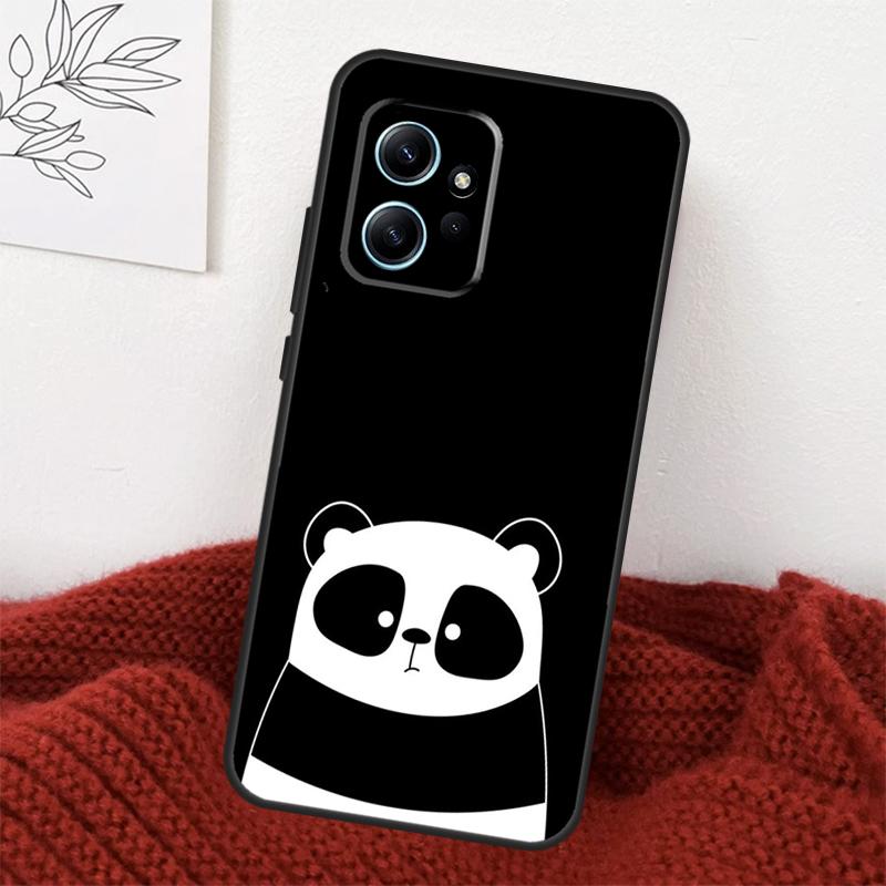Panda Animal Case For Xiaomi Redmi Note 14 13 12 11 10 15 Pro Plus Cover For Redmi 15 15C 10C 12C 13C 14C