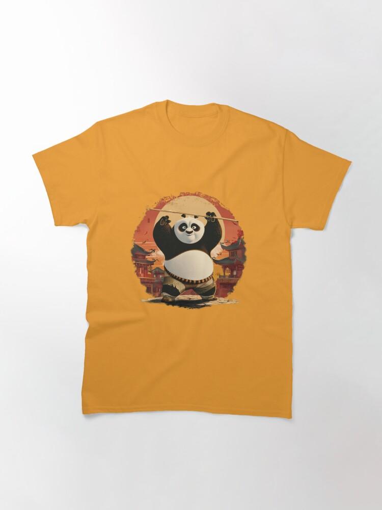Kung Fu Panda Panda Kung Fu Klassisches T-Shirt