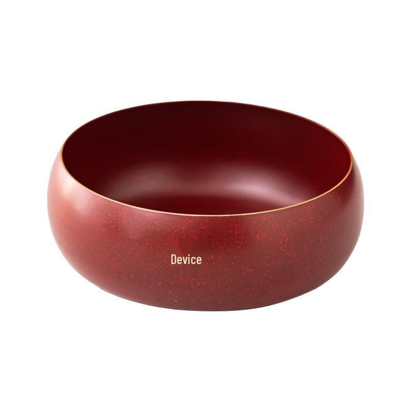High-Grade Brass Tea Wash Basin for Home or Office - Chinese Retro Style Water Container