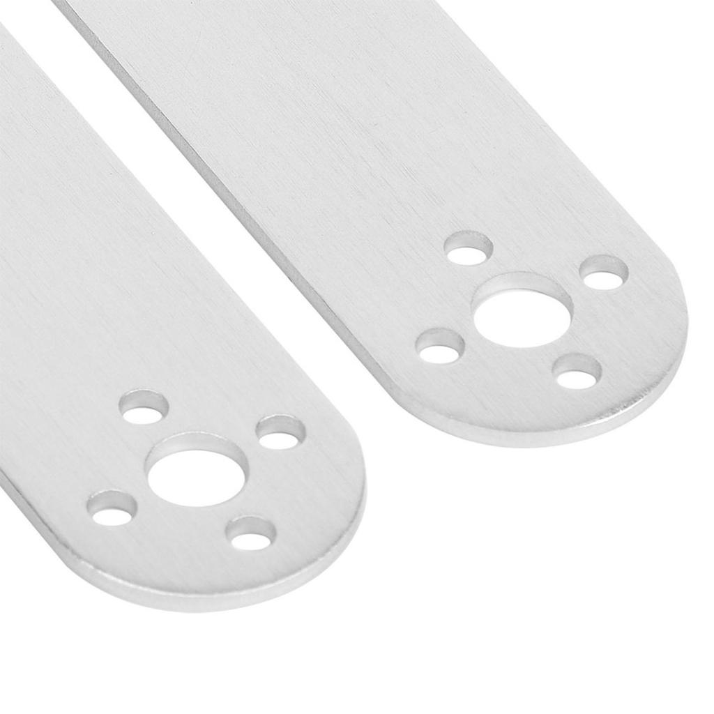 2Pcs Flat Brackets Aluminum Replacement Kits Fit for Tetrixrobotics Robot Accessories