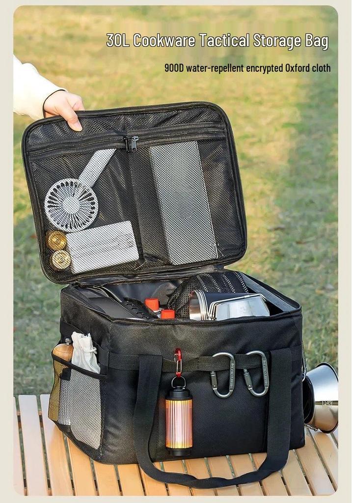 Large Outdoor Folding Storage Box for Picnic and Camping Gear
