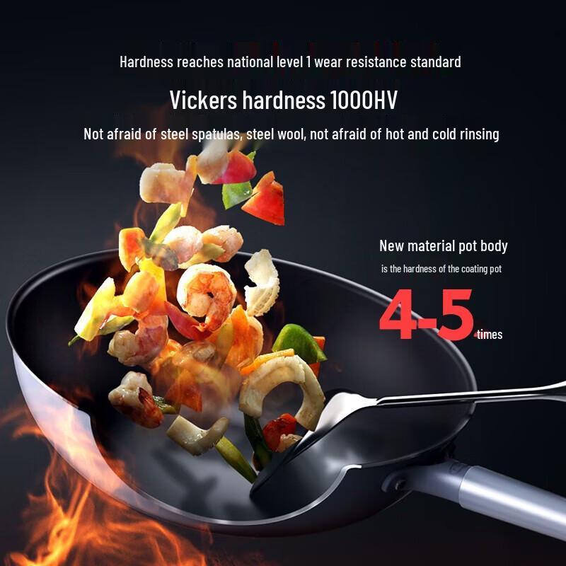 Sanhe Titanium Non-Stick 30cm Wok