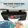 For Car Sun Visor Tissue Box Hanging Tissue Storage Case Accessories GR Sport Corolla Yaris Aygo Prius RAV4 Crown CHR