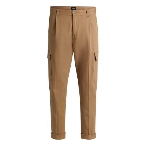 Boss Mens C-Perin Cargo Tapered Combat Trousers