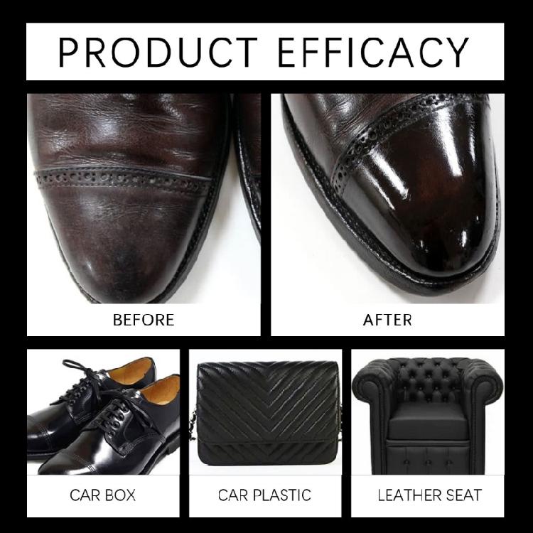 Leather Cleaning Sponge Brush for Shoes, Wax, Maintenance Care, Shine Polish, Artifacts, Cleaner, Shoe Care Tool