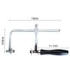 Portable Mini U-shape Saw Bow Adjustable Frame Multifunctional Jewelry Making Tools Wood Metal Jewelry Craft Cutting Saw