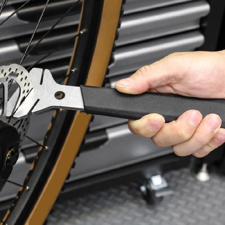 Portables Disc Brake Alignment Wrenches Light weight Stainless Steel Tool With Ergonomic Handle For Cycling Maintenance