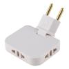 3 In 1 Us Zu Eu Stecker 180 Grad Drehbarer Steckdosenkonverter Europäischer Verlängerungsstecker Mehrfachstecker Mini Slim Kabelloser Steckdosenadapter