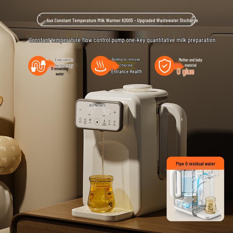 Aux Smart Baby Formula Maker - Milk & Water Dispenser, Temperature-Controlled Electric Kettle
