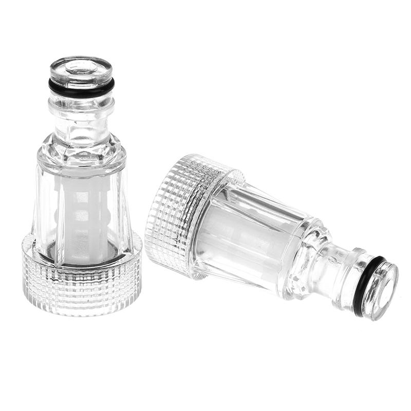 2pcs Female Quick Connector With Filter Faucet Adapter Washing Machine Faucet Joint Garden Irrigation Fittings 25mm