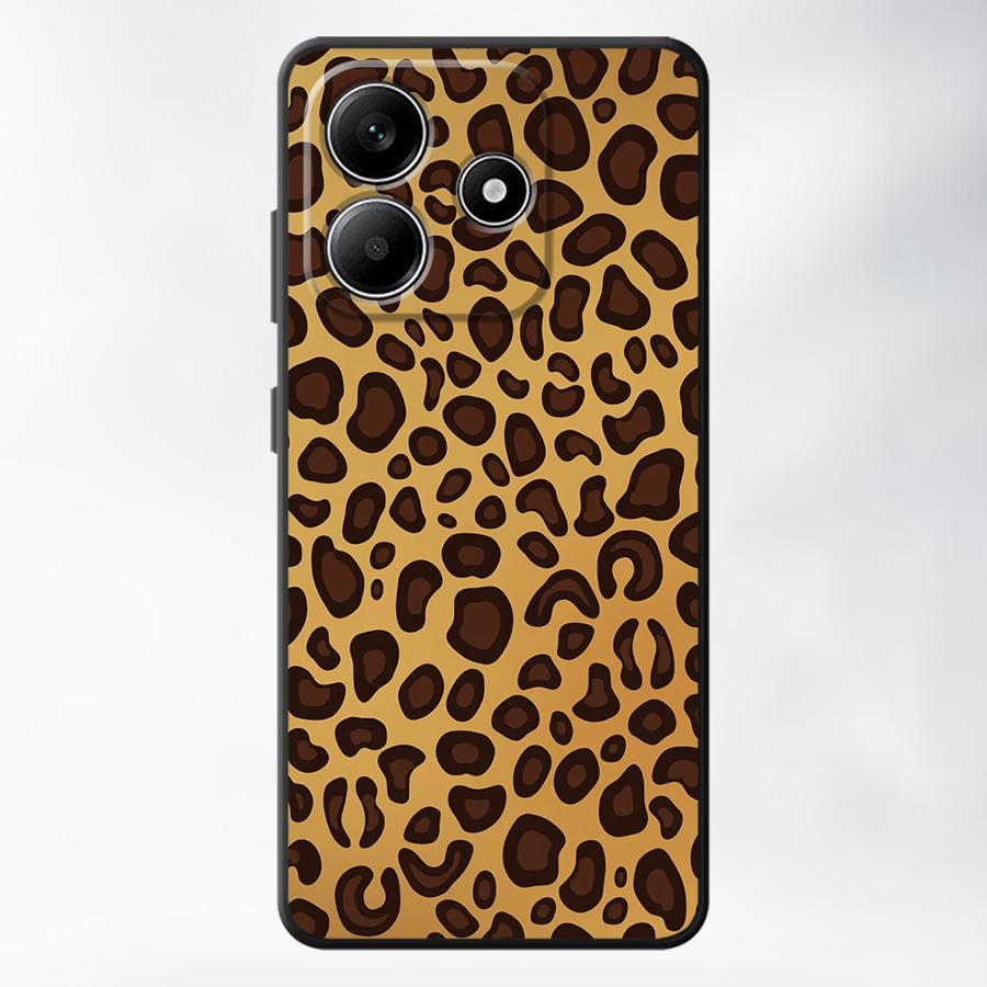 Retro Leopard Print Phone Cover Case for Xiaomi Redmi Note 14 13 Pro Plus 10 11S 14C A3 A1 A2 K80 K40 12 11 Pro A5 A4 12C 13C