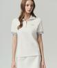 DUVETICA Lungara (Light Ivory) (Women'S Short-Sleeve Polo Shirt)