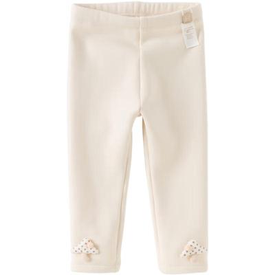 DAVE & BELLA Girls' Fleece-Lined Thermal Leggings