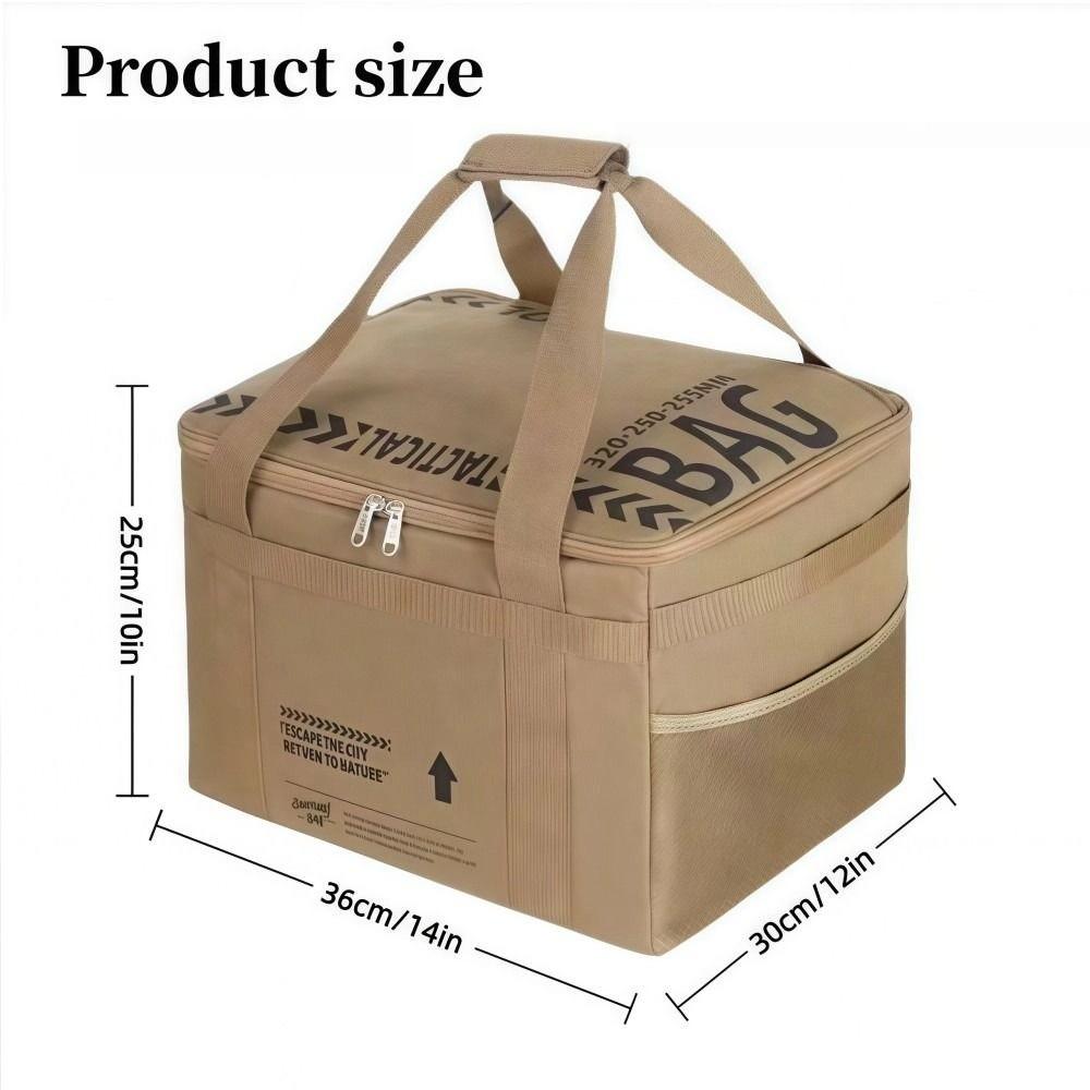camping storage bag foldable large capacity tool camping picnic storage bag waterproof