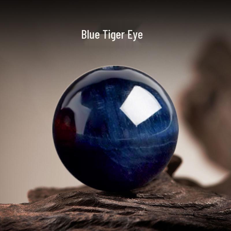 Tiger Eye Crystal Beads: Golden Yellow, Blue, Red Cat's Eye Loose Beads for DIY Bracelet - Five Elements Spacer Beads