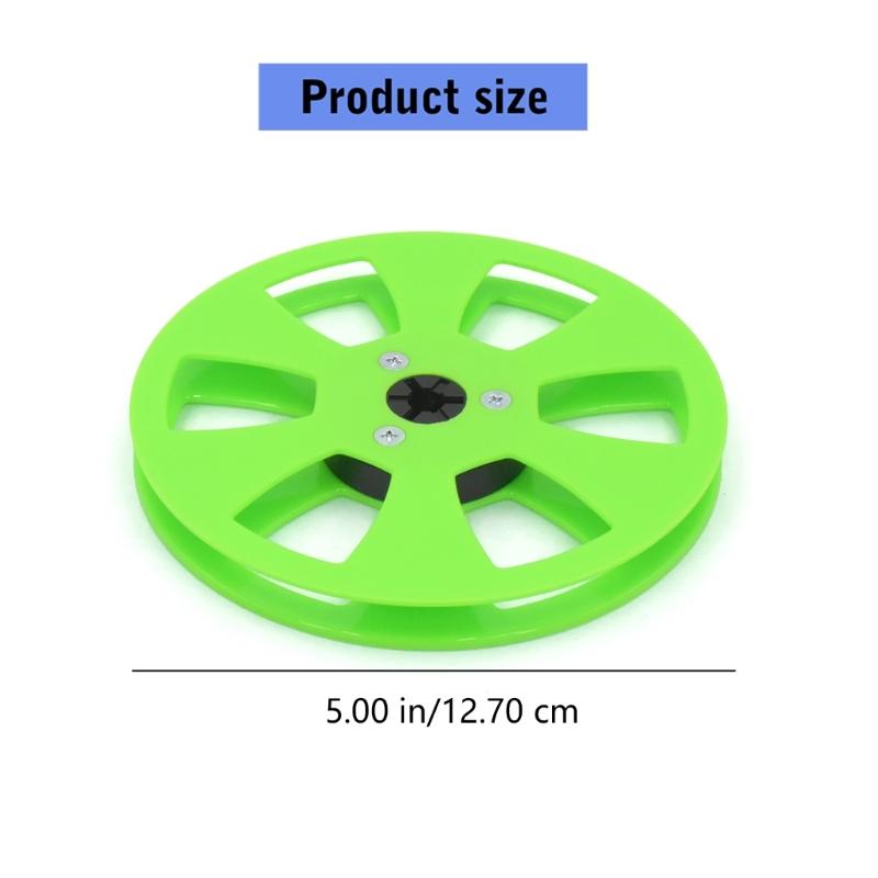 Professional 5 Inch Diameter Empty Tape Reel Featuring 6 Hole Flange Design for Enhances Stability In Open Reel Tape