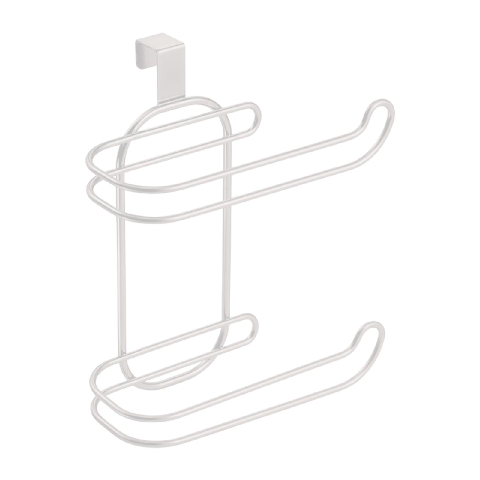 

Over Tank Towel Holder with Toilet Paper Dispenser for Home Use белый