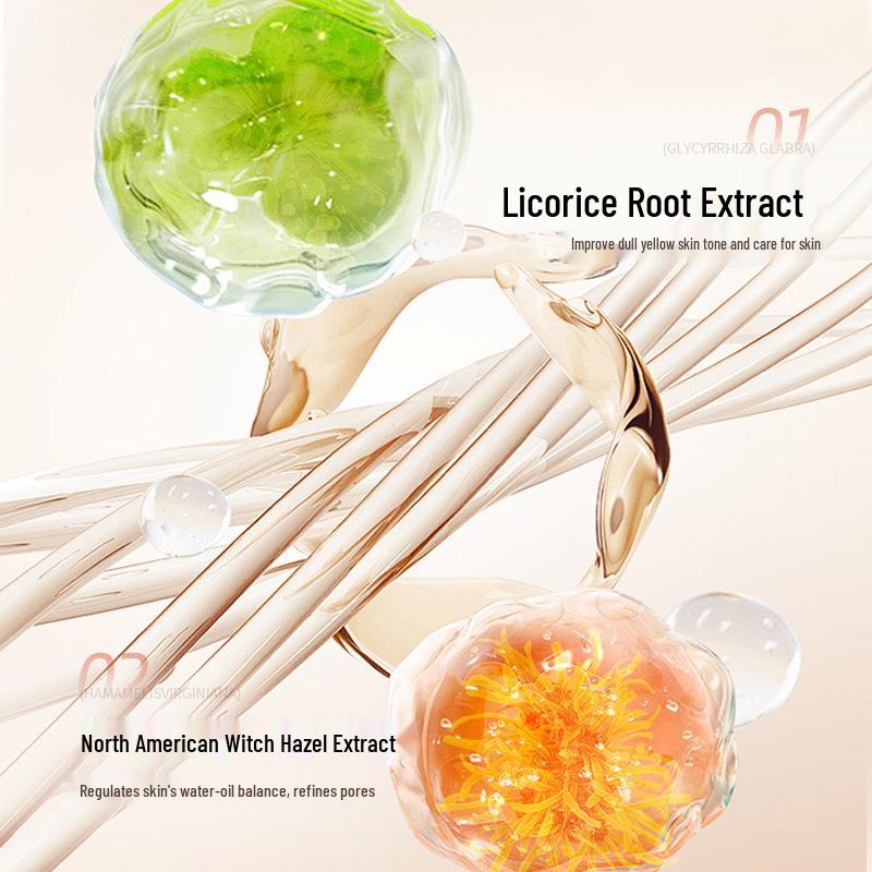 Yaqinuo VC Amino Acid Facial Cleanser - Deep Cleansing & Pore-Shrinking Face Wash for Women